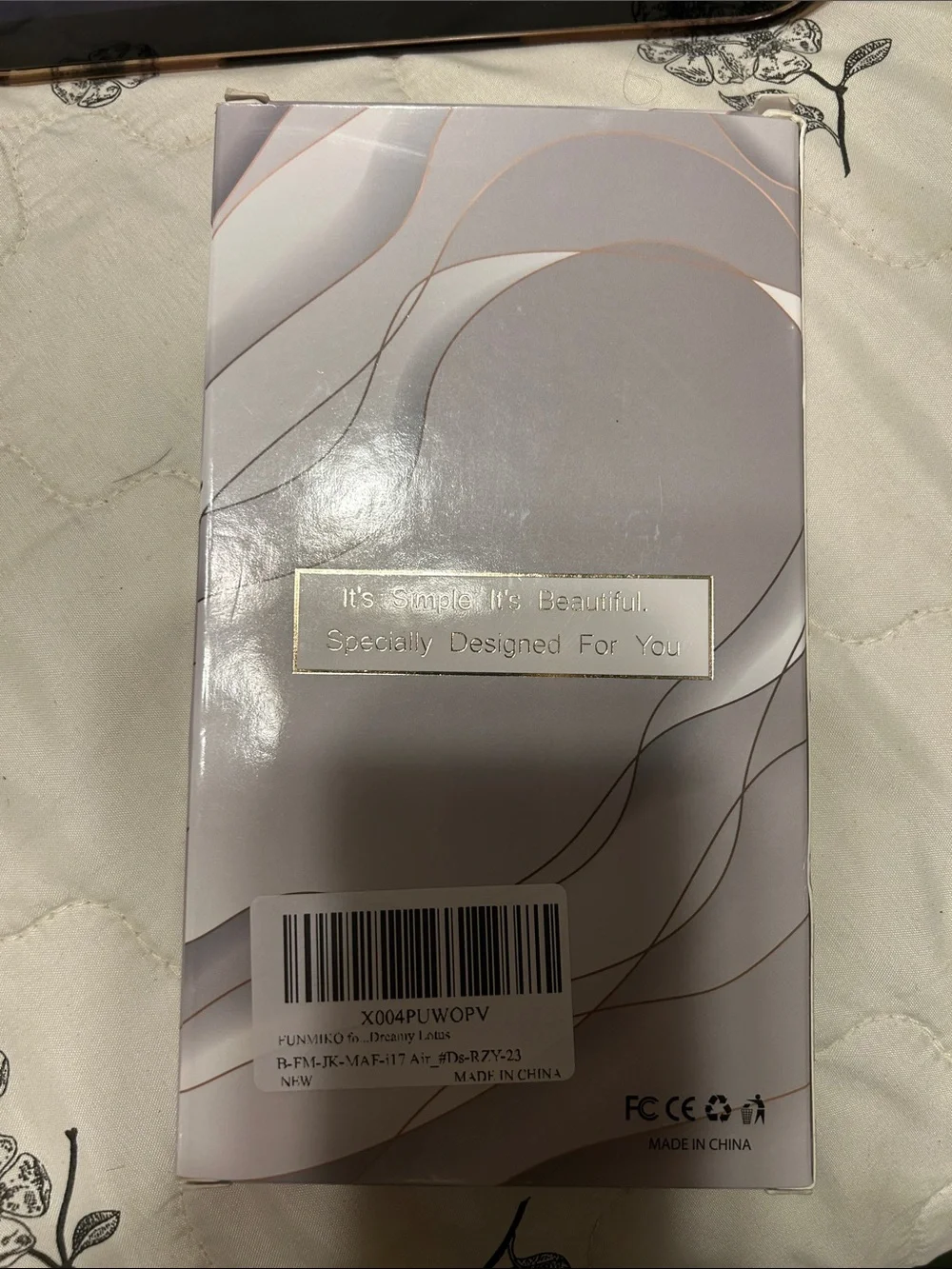 Purple wildflowers Phone Case - Compatible with iPhone 17 air NEW military grade